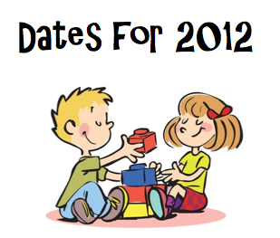 Dates for 2012