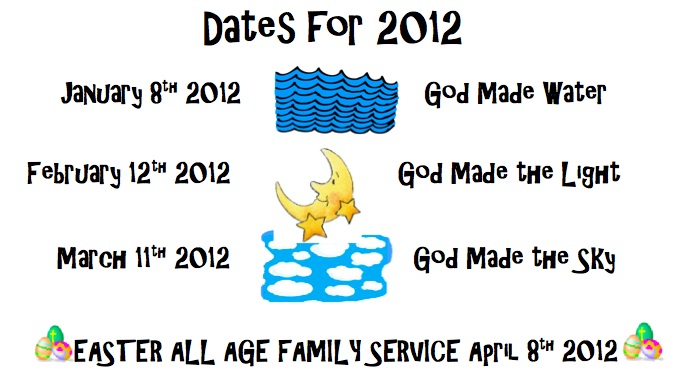 Dates for 2012