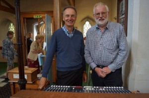 Many thanks to Ian and Tim from St Mary's congregation who have led the project and liaised with SFL and the Diocese of Guildford throughout.