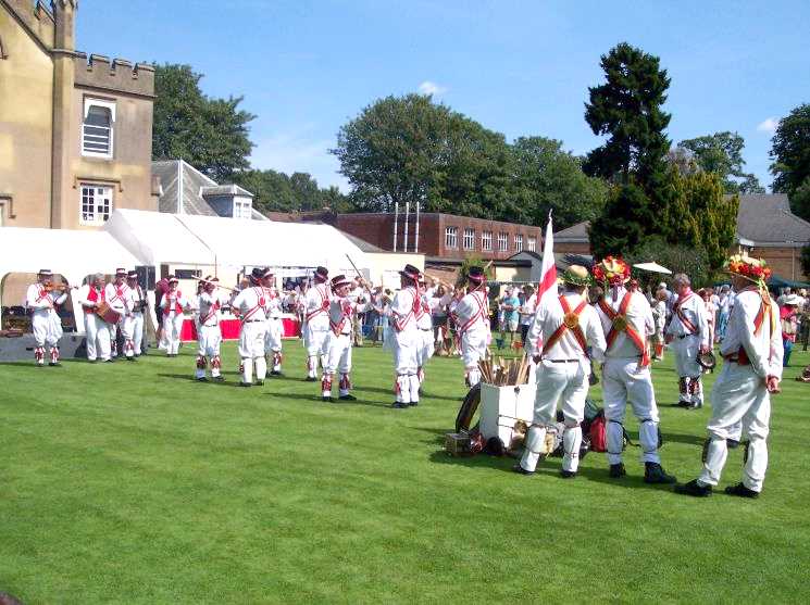 Morris Men at the Village Fair 2004