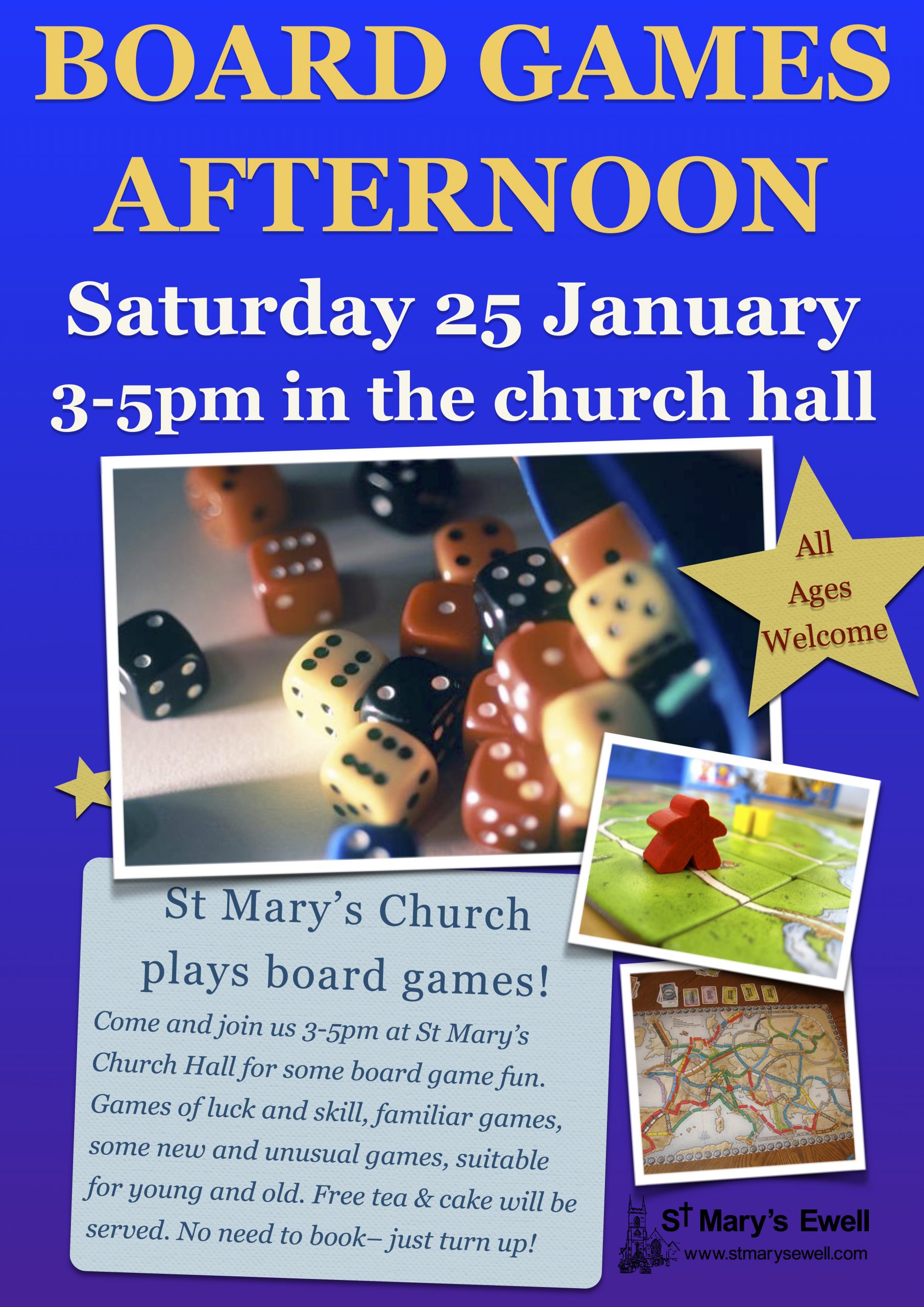 Board Games afternoon – St Mary's Ewell